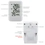 TS-FT0402 1-to-2 Indoor Outdoor Temperature and Humidity Meter Wireless Digital Hygrometer Thermometer Wine Cellar Kitchen Garden Temperature Monitor with 2 Sensors