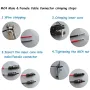 50PCS Solar Connector Male to Female Solar Plug Connector for Solar Panels and Photovoltaic Systems