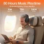 Weofly Live ANC Headset bluetooth 5.4 Headphones Hybrids Active Noise Cancelling 4-Mic ENC Noise Reduction 40mm Dynamic Driver 80H Playback 3.5mm Wired E-sports On-ear 2.4G Wireless Headphones