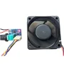 Single PWM Fan Speed Controller DC 12V Mute 4 Pin Computer Temperature Control Switch Cooler Fan
