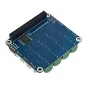Raspberry Pi 5 GPIO Status LED Terminal Block BreakoutBoard HAT ADC/DCA Sensor for Raspberry Pi 5 4B 3B+ Test Expansion Board