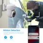 ESCAM PVR007 3MP 1296P Full Color Wireless PTZ IP Dome Camera H.265 IP66 AI Humanoid Detection Home Security CCTV Baby Monitor