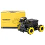 Yahboom Raspberry Pi 5 AI Vision Robot Car 4WD Mecanum Robot Car Omnidirectional Raspbot V2 2DOF PTZ Python Programming ROS2-Humble