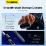 Fones de ouvido Baseus AeQur TWS Bluetooth V5.3 25 ms de baixa latência A+C com conexão dupla, áudio espacial 3D e som 360º