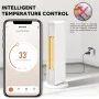 16A پرۆگراممی Tuya WiFi Smart Thermostat بێتەل پلاگین کردنی سوکتی پلەی گەرمی کۆنتڕۆڵی Smart Life APP کۆنتڕۆڵی دەنگ لەگەڵ Alexa Google Assistant