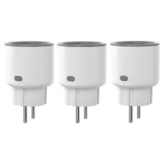 SONOFF S60 Tip F/E EU Fiş WiFi Soket Akıllı Ev Güç Monitörü Çıkış Aşırı Yük Koruması Zamanlayıcı Akıllı Sahne Alexa Google Home IFTTT ile Uzaktan Kumanda