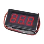 AC 70-500V 0.56inch Two-wire Digital Voltmeter LED Digital Display 2 Wires Red Green Blue Display AC Voltage Meter Head AC220V Mains Power 380V Industrial Power