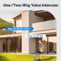 MOES Tuya WiFi 3MP Akıllı Güvenlik Kamerası Kablosuz Kablolu RJ45 Ağ IP65 Su Geçirmez Hareket Takibi Tam Renkli Gece AB Fişi