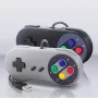 レトロスタイル USB ゲームパッド コントローラー PC Raspberry Pi 用 高感度 プラグアンドプレイ WINDOWS98/2000/ME/XP RetroPie ゲーム SNES/NES コントローラーをサポート