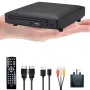 Lettore DVD domestico M218 Lettore CD/DVD/VCD/SVCD ad alta definizione 1080P con telecomando Uscita AV HD USB per altoparlanti monitor PC