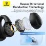 Tai nghe nhét tai Baseus AirGo AS01 TWS không dây bluetooth 5.3 Tai nghe Trình điều khiển 10mm Tăng cường âm trầm Mic kép ENC Chống ồn Phát lại 25 giờ Độ trễ chơi game thấp Tai nghe thể thao kẹp tai