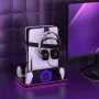 JYS JYS-P5225 Vertical Cooling Station Stand Charging Station Dock with RGB Light for PS5Pro/PS5Slim/PS5 Host