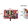 Adjustable DC Power Supply Module 1.2V to 23V 24W 3-Digit LED Display Compact Voltage Regulator Circuit Testing USB Powered Devices