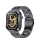 MK86 2.01inch HD Screen LED Flashlight bluetooth Call Heart Rate Blood Pressure Blood Oxygen Monitor Sleep Monitoring Multi-sport Modes Music Playback IP68 Waterproof Smart Watch
