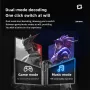 Lenovo EA120 TWS Headset LED Digital Display Wireless bluetooth 5.4 Earphone HiFi Panoramic Acoustics 24H Battery Life Low Gaming Latency Semi-in-ear Sports Headphones
