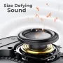 TRIBIT StormBox Micro 2 bluetooth Speaker Portable Speaker 48mm Driver Unit Deep Bass Sound 12H Playback IP67 Waterproof Hands-free Call TWS Pairing Outdoors Wireless Lanyard Speakers