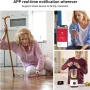 CF100 Tuya WiFi Alarm System Emergency Call Button for Seniors Emergency Call Receiver+Call Buttons SOS Bracelet Call Buttons Alert System