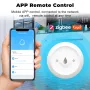 Smart Home Zigbe Water Immersion Sensor Water Leakage Sensor Alarm App Remote Monitoring Water Leak Detector Tuya