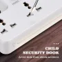 LDNIO SC2311 Power Socket Universal 2 Outlets 20W PD QC3.0 3USB Wall Charger Power Strip Adapter Multiple Plug Expander