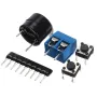 3Pcs C51 4 Bits Electronic Clock Electronic Production Suite DIY Kits