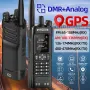 Baofeng DM-32UV 8W Power DMR Digital Analog Walkie Talkie 2.0\ TFT GPS APRS 4000 Channels NOAA VOXs Type-C Two Way Radio With Earphones