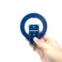 High Gain Active Loop Antenna Wide Frequency Range 9.9KHz-181MHz 20dB Gain Rechargeable Battery USB-C Hanging Mount SMA Connector