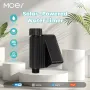 MOES Tuya Smart Home Wifi Timed Irrigation Water Valve IP65 Waterproof with Brass Inlet Solar Powered Irrigator Smart Life APP Control