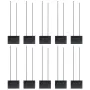 10pcs CBB61 450V 20uf Starting Capacitance AC Fan Capacitor CBB Motor Run Capacitor 450V 20μF