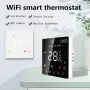 K6H Tuya WiFi Smart Thermostat LED Touch Screen Electric Floor Heating TRV Water Gas Boiler Temperature Voice Remote Controller with Alexa Google Home