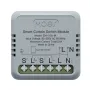 MOES ZM-108-M Tuya Smart Zigbe Curtain Switch Module 90-250V AC 2.5A Remote Motor Rotation Switchable Smart Home Automation Smart Linkage Calibration Function IP20 Voice Control with Alexa Google Assistant