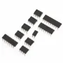 85pcs 10 Types Integrated Circuit Chip IC Chips Assortment Kit OPAMP Single Precision Timer PWM Including LM324 LM358 LM386 LM393 UA741 NE5532 NE555 PC817 ULN2003 ULN2803