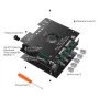 ZK-HT21 TDA7498E 2.1 Channel bluetooth 5.0 Power Amplifier Module 160Wx2+220W Subwoofer High Fidelity HD Sound AUX USB Input Home Theater Car Audio System