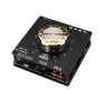 ZK-F502E Cool Volume Indicator Bluetooth Audio Power Amplifier Board Module LC Filter Stereo 50W+50W