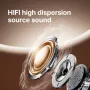 Sanag D20S Retro Headphones bluetooth 5.4 Headset HiFi Sound 3D Surround Sound 60H Playback Low Game Delay Sound Absorbing Sponge Earmuffs Noise Cancelling Headband Headset