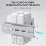 Tongou Tuya DC WIFI Smart Circuit Breaker 1P 63A DIN Rail for Smart Home Wireless Remote Control Switch Voice Control with Alexa Google Assistant