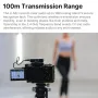 Ulanzi U-Mic 2.4G Stereo Wireless Microphone 100m Pickup 20 Hours Recording for DSLR IOS Android PC Live Streaming Interview