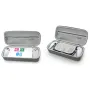 DOBE for PlayStation Portal EVA Storage Bag Set Tempered Flm+Split Silicone Sleeve+Rocker Cap