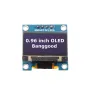 5Pcs Geekcreit® 0.96 Inch White OLED I2C IIC Communication Display 128*64 LCD Module Geekcreit for Arduiino - products that work with official Arduiino boards