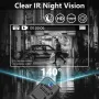 1080P HD Mini WIFI Camera Portable Digital Video Recorder Police Back Clip Recorder Motion Detection Infrared Night Vision
