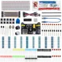 Full DIY Electronic Kit 830 Breadboard Jumper Wire Power Supply Capacitor LED Light ArduinoUNO Nano Mega Basic Starter Kit
