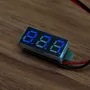 5pcs 0.28 Inch Two-wire 2.5-30V Digital Blue Display DC Voltmeter Adjustable Voltage Meter