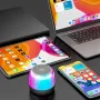Lenovo Thinkplus K3Plus bluetooth Speaker Small Wireless Speaker 52mm Large Moving Coil 360° Surround Sound TWS RGB Light Support TF Card Playback Outdoors Portable Speakers