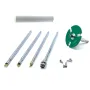 Wide Frequency GP Antenna 68-350MHz Adjustable Radiators High Gain Enhanced Transmission BNC Connector Umbrella Design