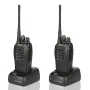 2Pcs/set Baofeng BF-888S Walkie Talkie Portable Radio Station BF888s 5W 16CH UHF 400-470MHz BF 888S walkie-talkie two-way Radio