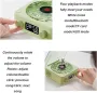 KW03 Mini Retro White Noise bluetooth Speaker Portable Sleep-Aid bluetooth Speaker Built-in 40mm Speaker RGB Light Support TF Card/AUX Playback Vintage Waves Speakers