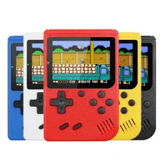 400 játék Retro kézi játékkonzol 8 bites 3,0 hüvelykes színes LCD gyerek hordozható mini videojáték-lejátszó