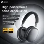 PICUN F5 ANC Headset Bluetooth-hörlurar - 25dB Aktiv brusreducering 40 mm stora element HiFi-stereo AAC-ljud Hörlurar med låg spelfördröjning och mikrofon