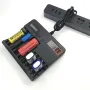 MS-889 Lithium Battery Multi-slot Charger 110-220V AA Battery 3.7V Lithium Battery 9V NiMH Battery Intelligent Charging IC Management