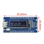 NanoV3.0 ATmega328P Development Board CH340C 0.91 Inch OLED Display 6-12V Power Supply Multiple USB Interfaces and I/O Pins for DIY Projects Prototyping