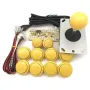 Console arcade retrò con joystick a bilanciere USB, controller di combattimento cablato, stazione arcade per PS4, PS3, Switch